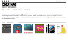 Tablet Screenshot of morscad.com